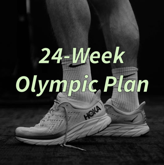 Custom 24 week Olympic Distance training plan